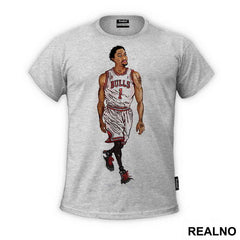 Derrick Rose Art - NBA - Košarka