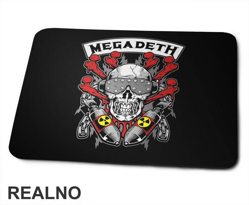 Megadeth - Skull - Muzika - Podloga za miš