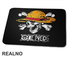 Scratched Skull - One Piece - Podloga za miš