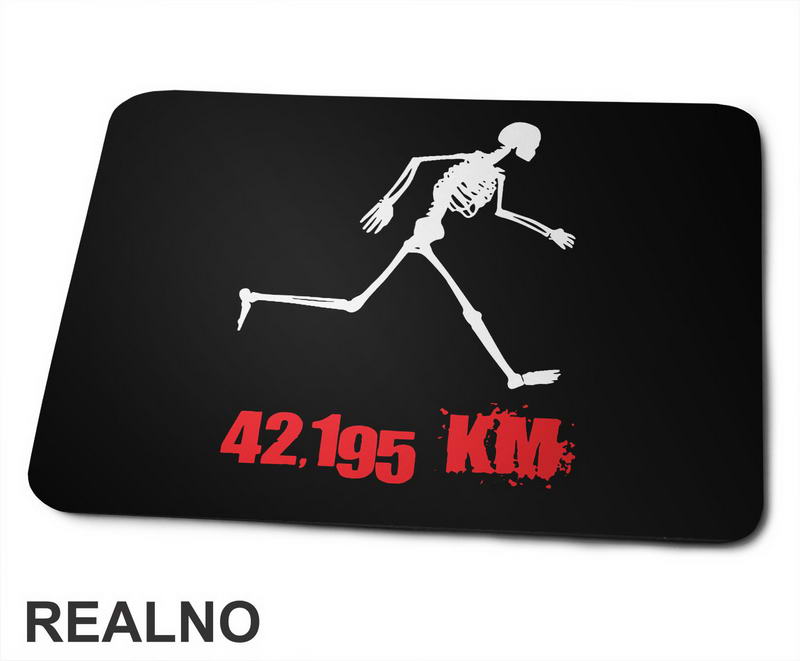42,195 KM - Skeleton - Trčanje - Running - Podloga za miš
