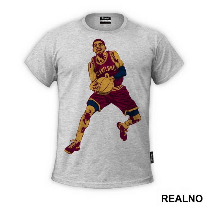 Kyrie Irving Cleveland Artwork - NBA - Košarka