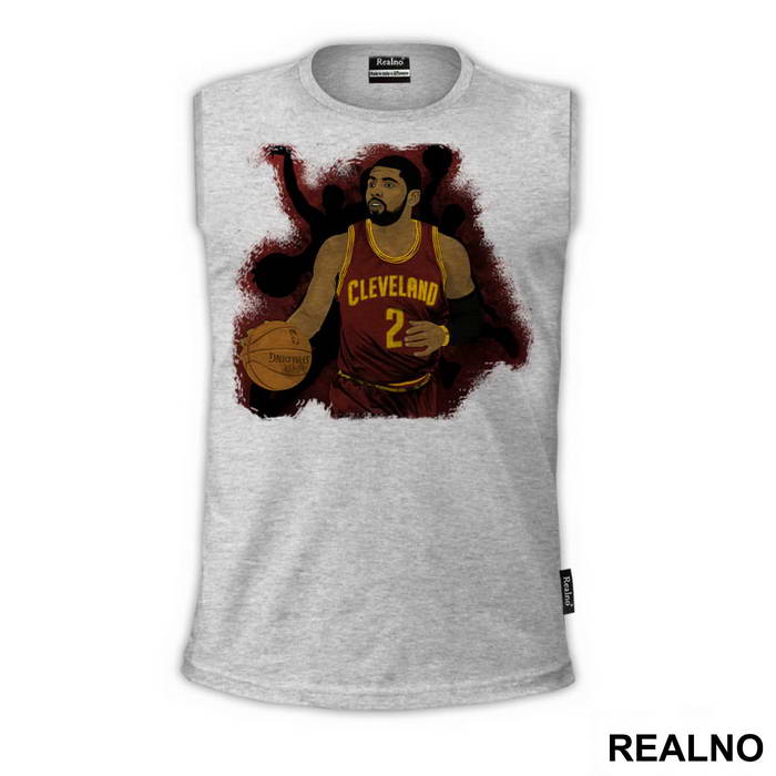 Kyrie Irving Black Siluete Artwork - NBA - Košarka