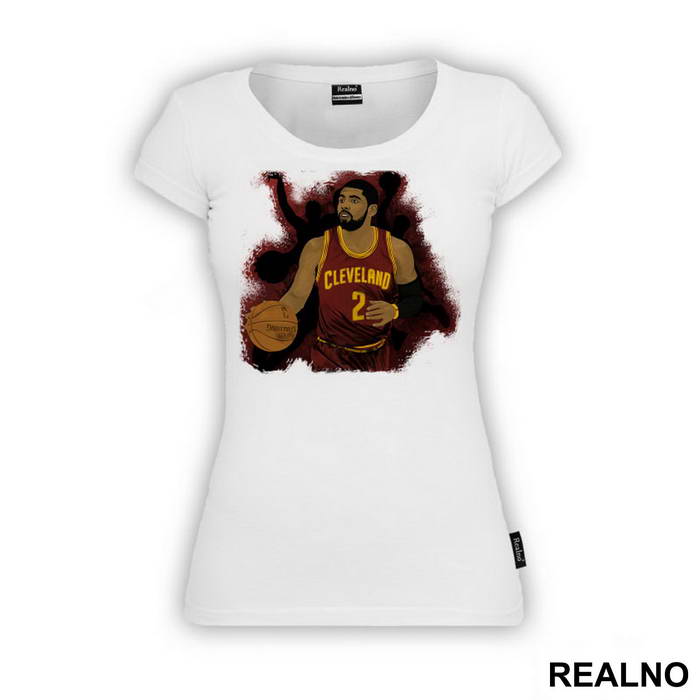 Kyrie Irving Black Siluete Artwork - NBA - Košarka