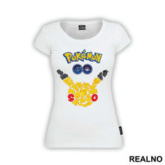 Characters In The Shape Of Pikachu - Pokemon - Go