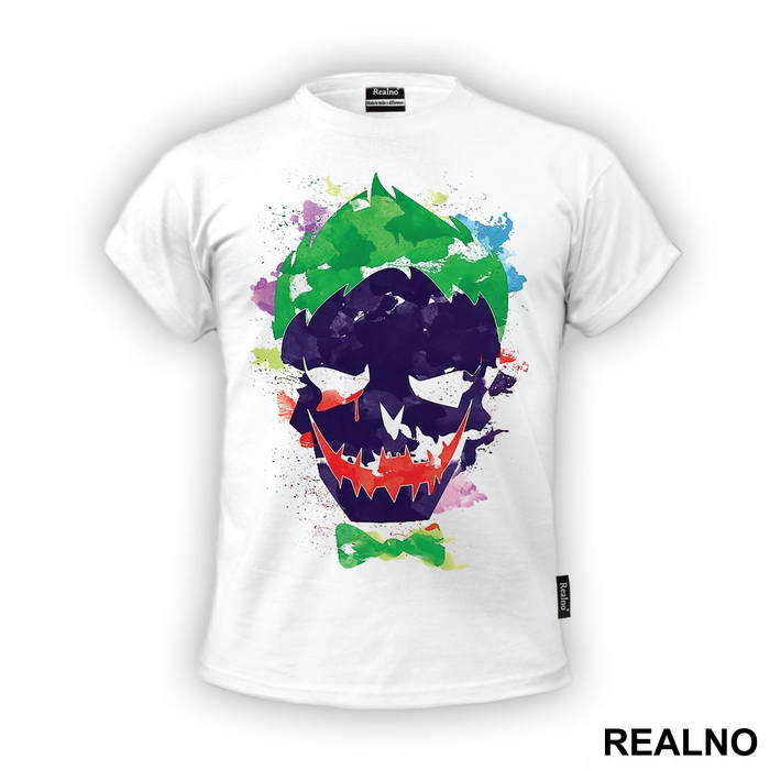 Joker Watercolor Splash - Suicide Squad