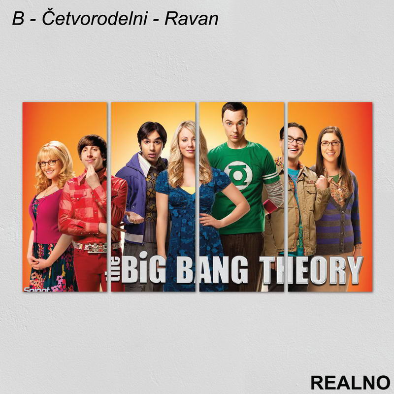 Picture - The Big Bang Theory - Slika na platnu - Kanvas