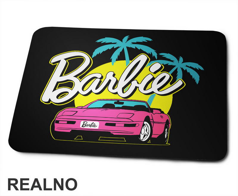 Auto - Barbi - Podloga za miš