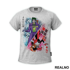 Joker and Quinn Card - Suicide Squad
