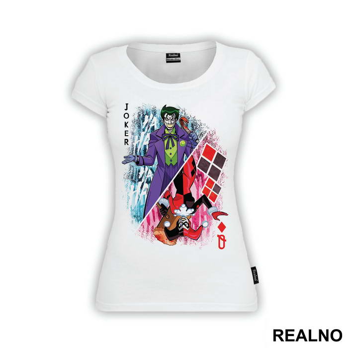 Joker and Quinn Card - Suicide Squad