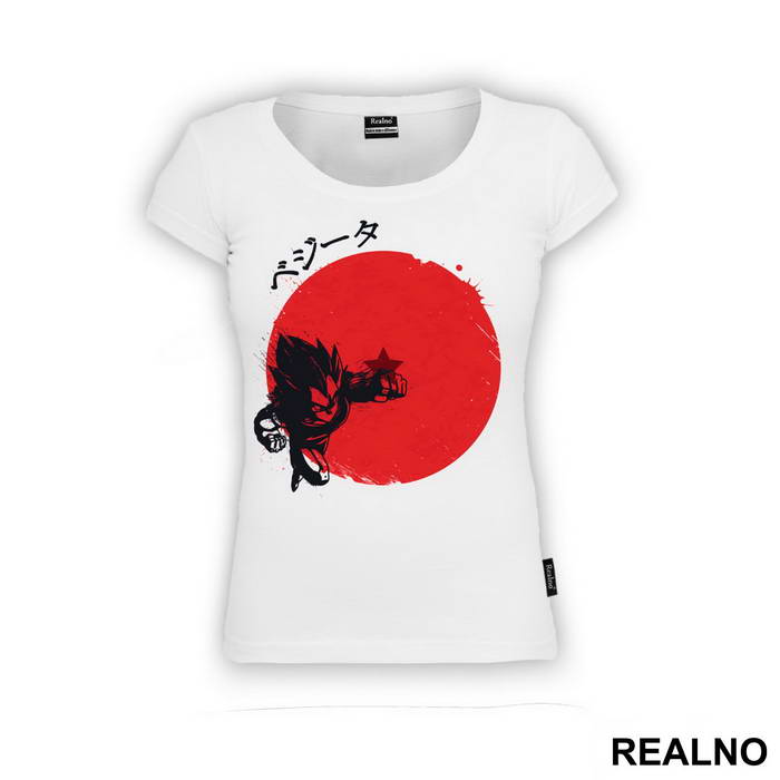 Black And Red - Goku - Dragon - Ball - Majica