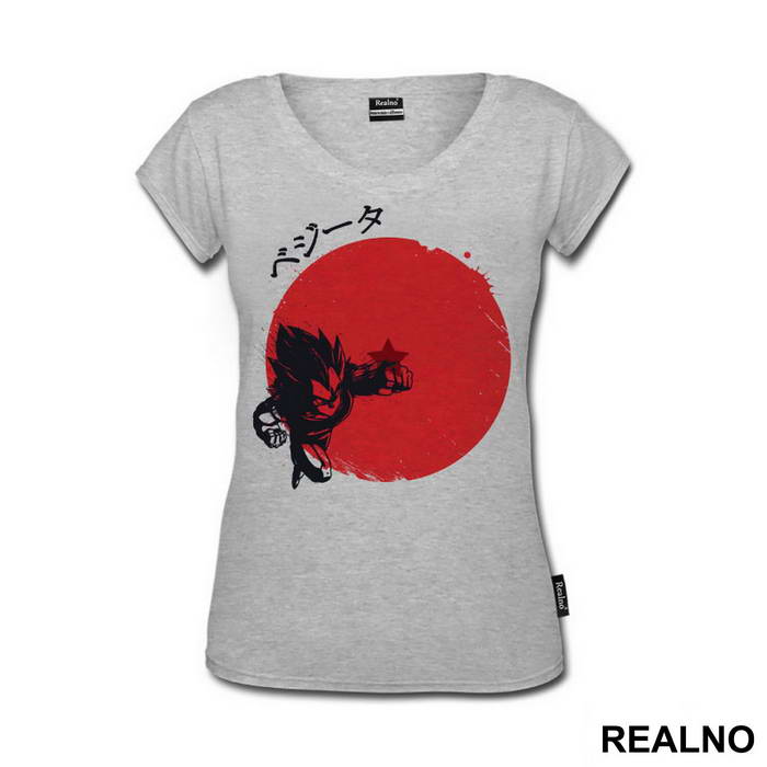 Black And Red - Goku - Dragon - Ball - Majica
