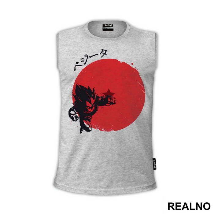Black And Red - Goku - Dragon - Ball - Majica