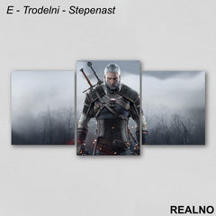 Geralt Of Rivia - Picture - The Witcher - Slika na platnu - Kanvas