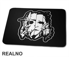 Freddy, Michael, Jason And Leatherface- Masks - Horror - Filmovi - Podloga za miš