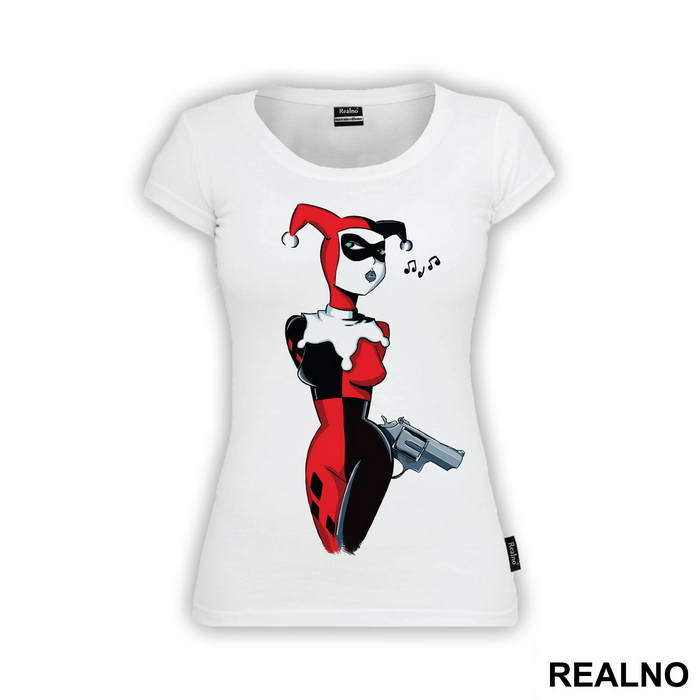 Harley Black And Red - Suicide Squad