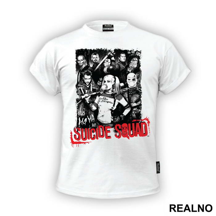 Black, White And Red - Suicide Squad
