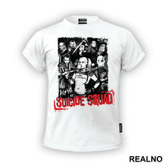 Black, White And Red - Suicide Squad