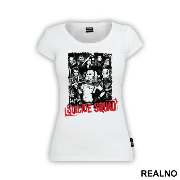 Black, White And Red - Suicide Squad