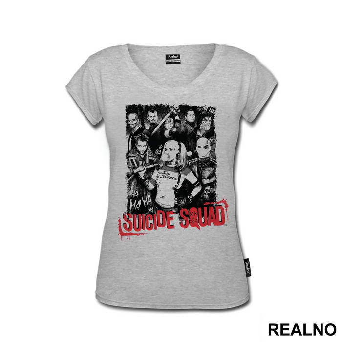 Black, White And Red - Suicide Squad