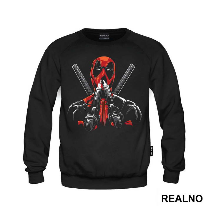 Smelling Gun Smoke - Deadpool