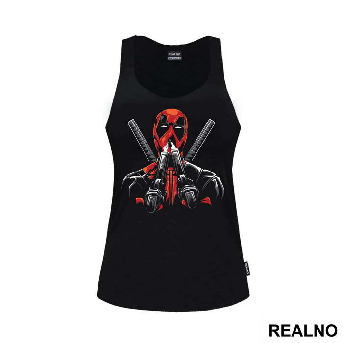 Smelling Gun Smoke - Deadpool