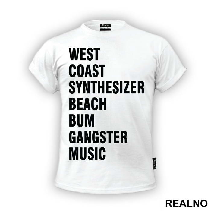 West Coast Synthesizer Beach Bum Gangster Music - Muzika