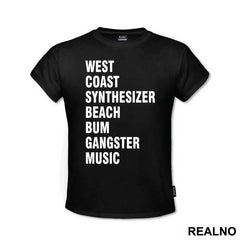 West Coast Synthesizer Beach Bum Gangster Music - Muzika
