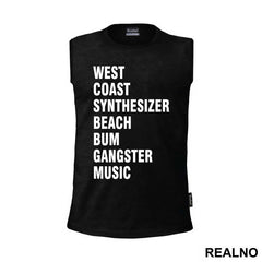 West Coast Synthesizer Beach Bum Gangster Music - Muzika