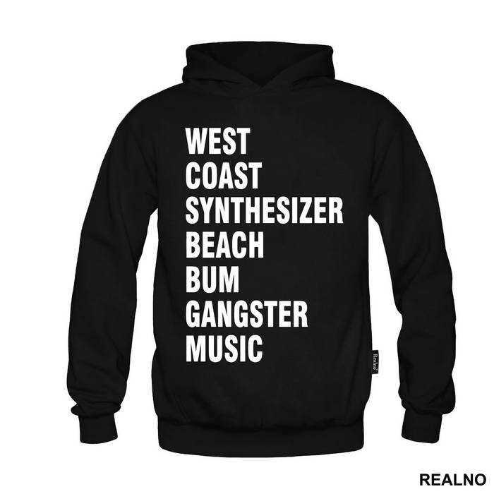 West Coast Synthesizer Beach Bum Gangster Music - Muzika
