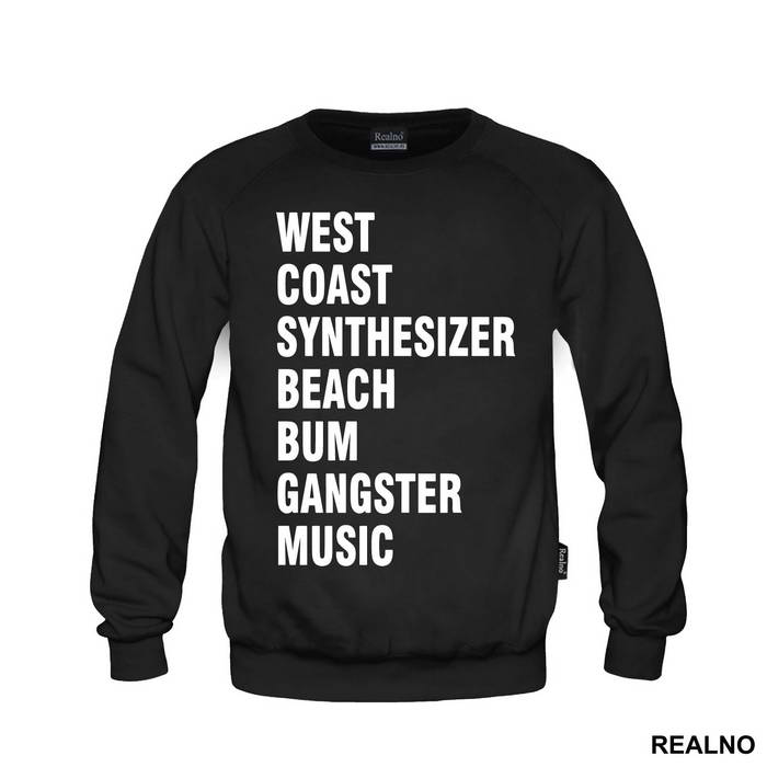 West Coast Synthesizer Beach Bum Gangster Music - Muzika