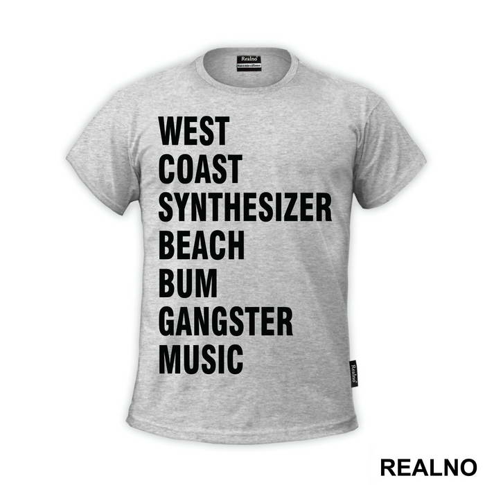 West Coast Synthesizer Beach Bum Gangster Music - Muzika