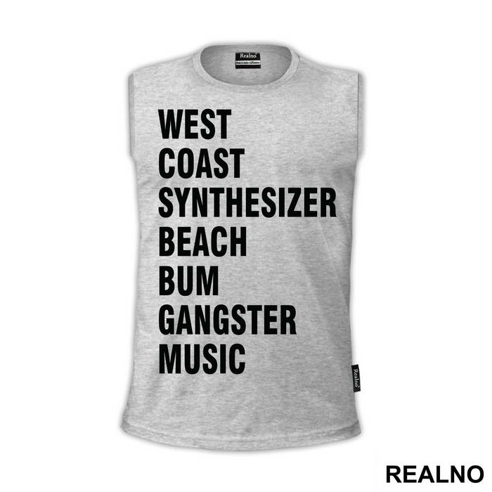 West Coast Synthesizer Beach Bum Gangster Music - Muzika