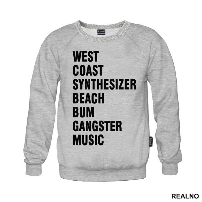 West Coast Synthesizer Beach Bum Gangster Music - Muzika