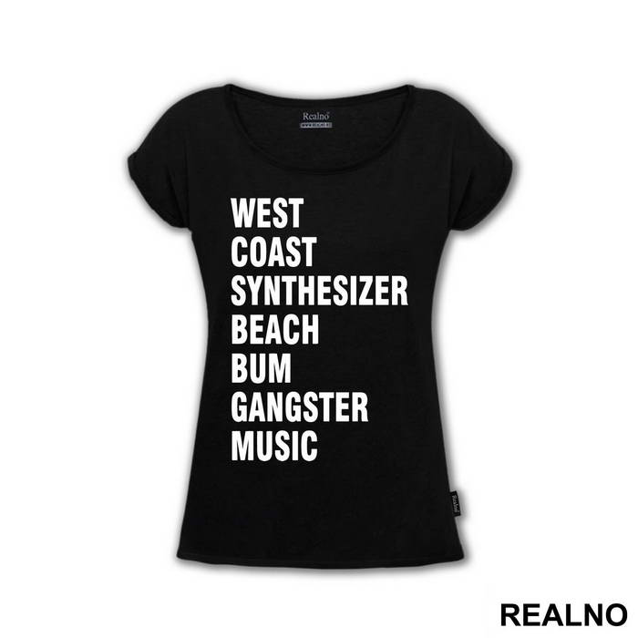 West Coast Synthesizer Beach Bum Gangster Music - Muzika