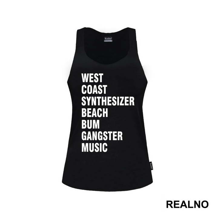 West Coast Synthesizer Beach Bum Gangster Music - Muzika