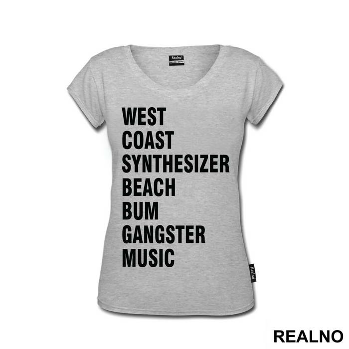 West Coast Synthesizer Beach Bum Gangster Music - Muzika