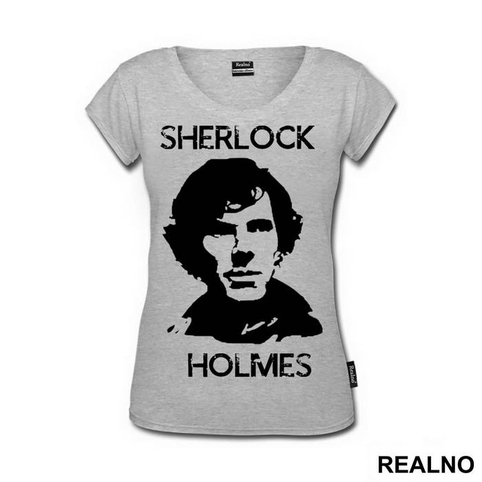 Black And White Portrait - Sherlock Holmes