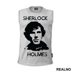 Black And White Portrait - Sherlock Holmes