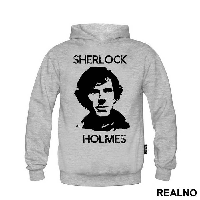 Black And White Portrait - Sherlock Holmes