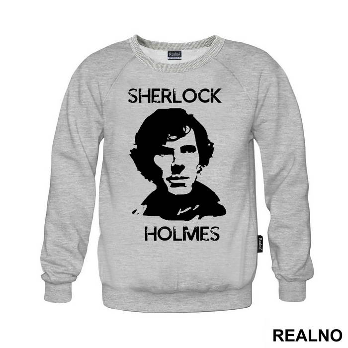 Black And White Portrait - Sherlock Holmes