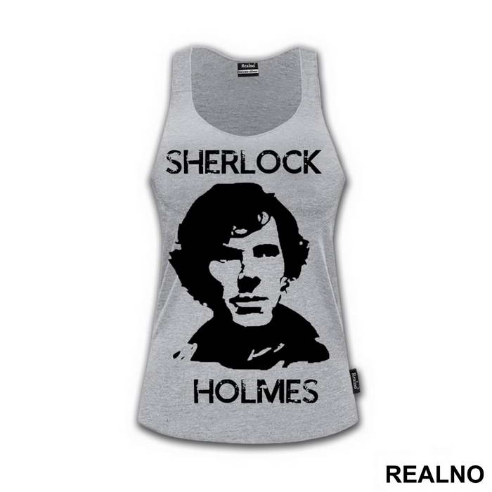 Black And White Portrait - Sherlock Holmes