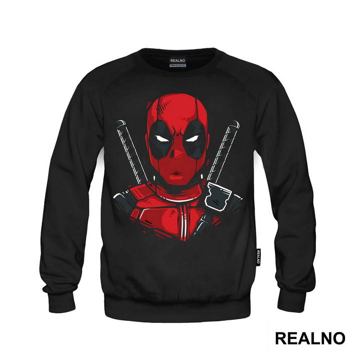Head Illustration - Deadpool