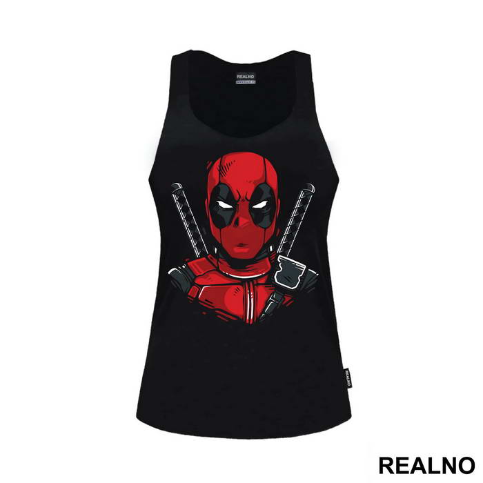 Head Illustration - Deadpool