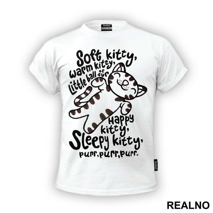 Soft Kitty, Warm Kitty, Little Ball Of Fur. Happy Kitty, Sleepy Kitty, Purr, Purr, Purr. - With Kitty - The Big Bang Theory - TBBT