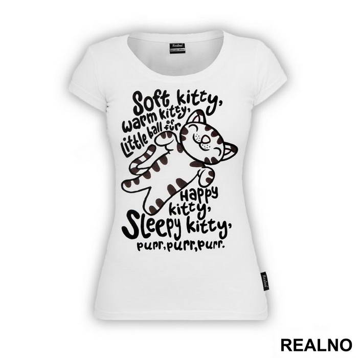 Soft Kitty, Warm Kitty, Little Ball Of Fur. Happy Kitty, Sleepy Kitty, Purr, Purr, Purr. - With Kitty - The Big Bang Theory - TBBT