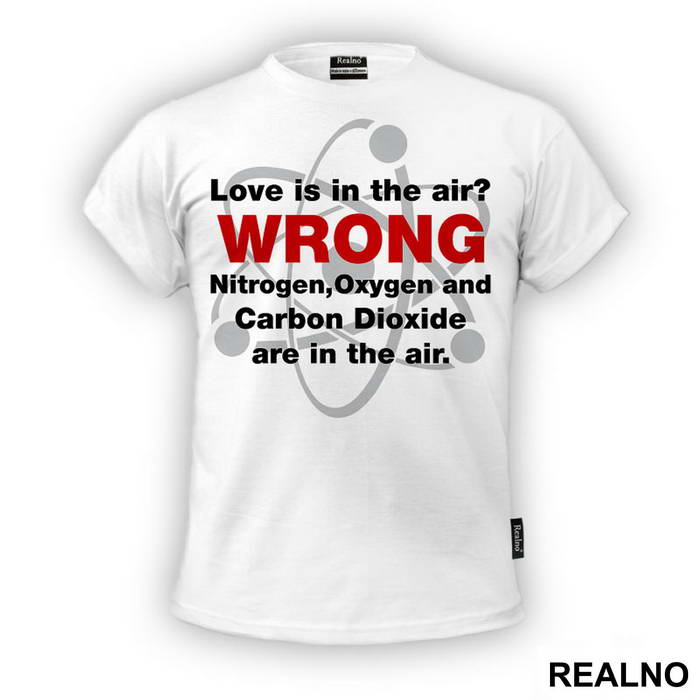 Love Is In The Air? WRONG! Nitrogen, Oxygen, Argon And Carbon Dioxide Are In The Air - The Big Bang Theory - TBBT