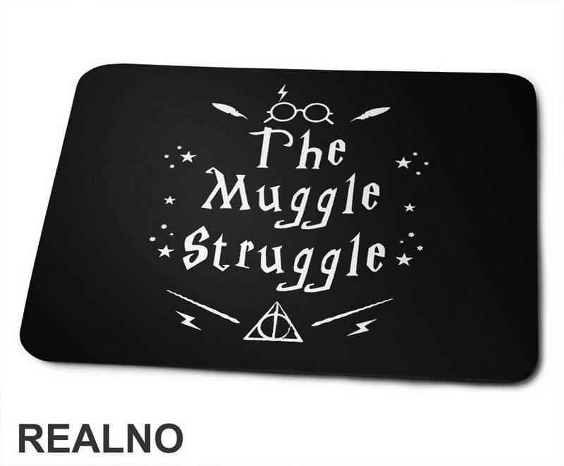 The Muggle Struggle - Harry Potter - Podloga za miš