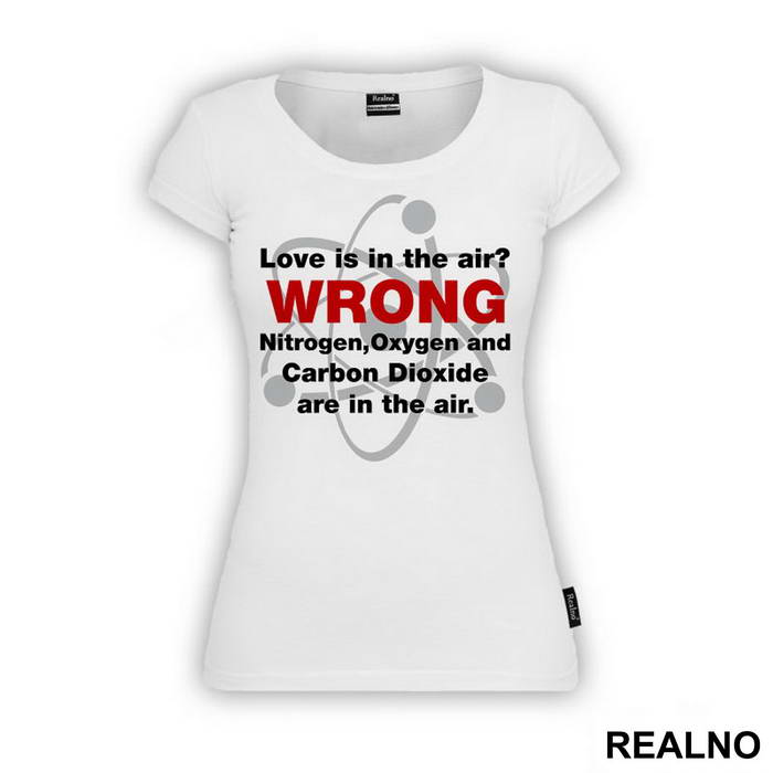 Love Is In The Air? WRONG! Nitrogen, Oxygen, Argon And Carbon Dioxide Are In The Air - The Big Bang Theory - TBBT