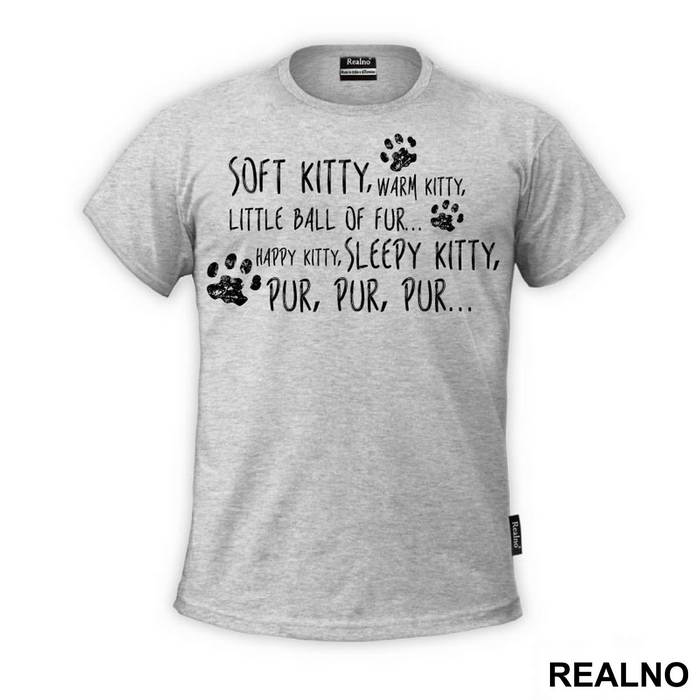 Soft Kitty, Warm Kitty, Little Ball Of Fur. Happy Kitty, Sleepy Kitty, Purr, Purr, Purr. - With Paws - The Big Bang Theory - TBBT