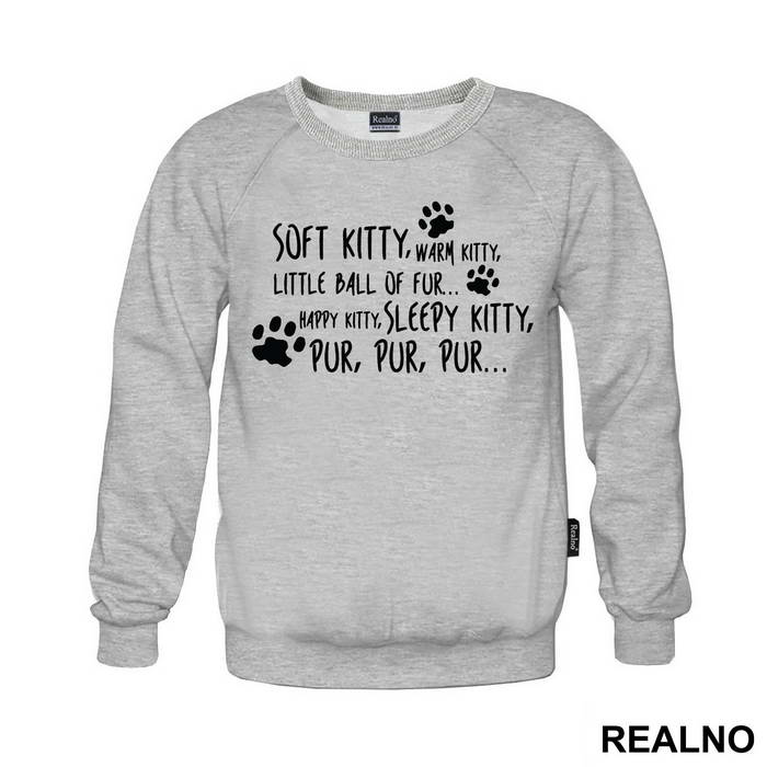 Soft Kitty, Warm Kitty, Little Ball Of Fur. Happy Kitty, Sleepy Kitty, Purr, Purr, Purr. - With Paws - The Big Bang Theory - TBBT